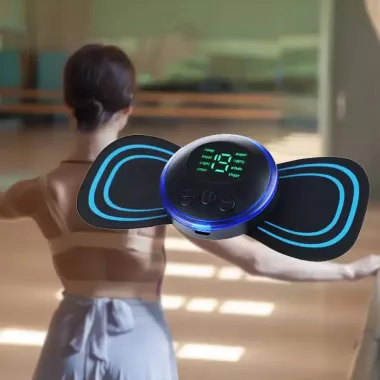 Импульсный массажер миостимулятор EMS массажер миостимулятор бабочка