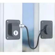 Замок безпеки для дітей та вікон Чорний