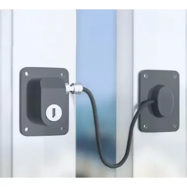 Замок безпеки для дітей та вікон Чорний Замок безпеки для дітей та вікон Чорний