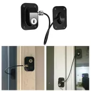 Замок безпеки для дітей та вікон Чорний