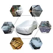 Защитный чехол-тент для авто от снега, дождя, солнца XXL - 580x175x120 см, однослойная защитная накидка на машину, автомобильный тент