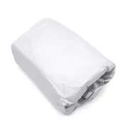 Защитный чехол-тент для авто от снега, дождя, солнца XXL - 580x175x120 см, однослойная защитная накидка на машину, автомобильный тент