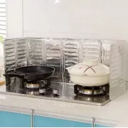 Защитный экран от брызг жира 84*32,5см для плиты на кухню