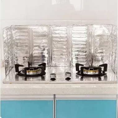 Защитный экран от брызг жира 84*32,5см для плиты на кухню