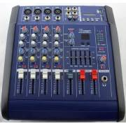 Звуковой микшерный пульт MX 4200D-2A аудиокшер звуковой микшерный пульт 4-канальный усилитель