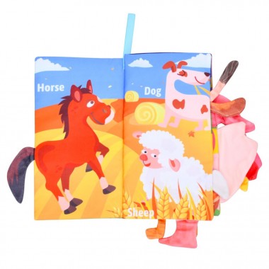 Развивающая книжка-шуршалка 668-230(Farm) английские слова Развивающая книжка-шуршалка 668-230(Farm) английские слова