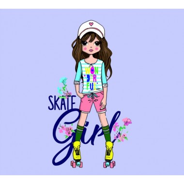 Картина по номерам Rosa Skate Girl 35х45см N00013263
