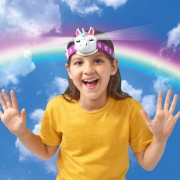 Детский налобный фонарик Сказочный единорог Brainstorm E2074 со светом и звуком