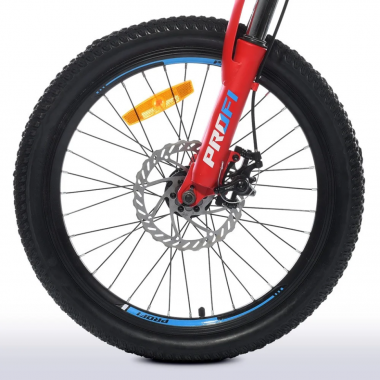 Велосипед "OPTIMAL" PROF1 G20OPTIMAL A20.3 20 д. Алюм..рaмa12.5", SHIMANO 21SP, алюміній.DB, FW TZ500, чорний