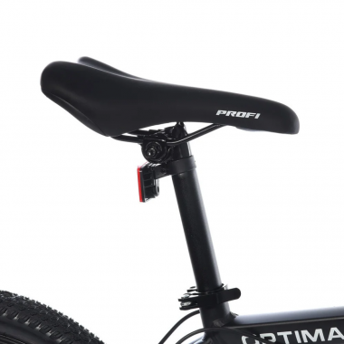 Велосипед "OPTIMAL" PROF1 G20OPTIMAL A20.3 20 д. Алюм..рaмa12.5", SHIMANO 21SP, алюміній.DB, FW TZ500, чорний