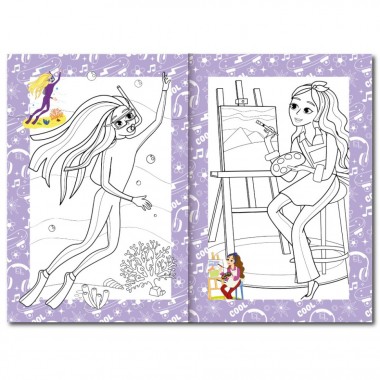 Книжка розмальовка 