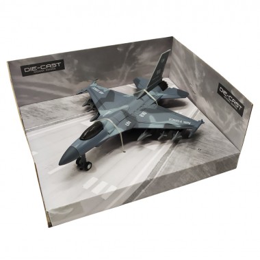 Игрушечный военный самолет Bambi 757-7-10 инерционный 1:400