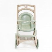 Коляска для ляльок з шезлонгом 0122/01eco бірюзовий