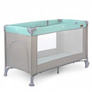 Детский манеж ME 1096 Mint Gray мятный 125 х 65 х 78 см