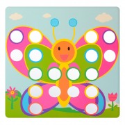 Дитяча мозаїка з вкладишами SK 0005, 46 фішок