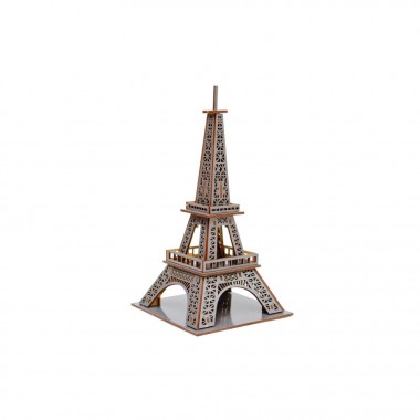 Деревянный 3D конструктор Эйфелева башня Puz-00925, 58 деталей