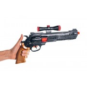 Игрушечный автомат-трещотка 725 с прицелом