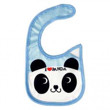 Слюнявчик тканевый Panda MGZ-0614-8 на липучке