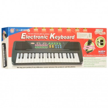 Детский Синтезатор Metr Plus TX-6122 37 клавиши микрофон 52х21х8 см