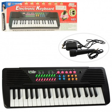 Детский Синтезатор Metr Plus TX-6122 37 клавиши микрофон 52х21х8 см