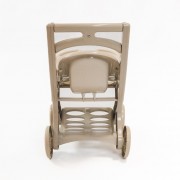 Коляска для ляльок з шезлонгом 0122/02eco бежевий