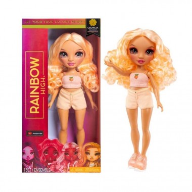 Дитяча ігрова лялька Персик Rainbow High 987970 серії 