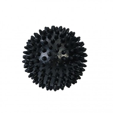 Мяч массажный MS 2096-1(Black) размер 7,5 см, черный