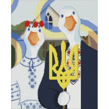 Алмазная мозаика Украинская готика ©arts.sspace Идейка AMO7450 40х50 см