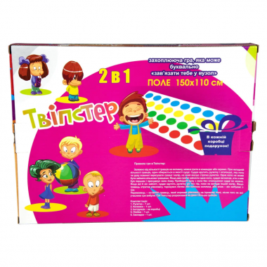 Игра Твистер Strateg 11256 (рус.) поле 150-110 см