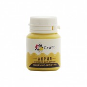 Акрилова фарба для декору Матова Art Craft AP-5439 20 мл Сонячно-жовтий