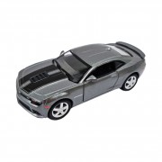 Інерційна машинка Chevrolet Camaro Kinsmart KT5383WF металева, 1:38 Срібний