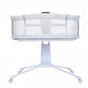 Дитяче ліжечко-люлька 3 в 1 Mastela 3328 приставна, музика, таймер, москітна сітка, білий