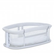 Дитяче ліжечко-люлька 3 в 1 Mastela 3328 приставна, музика, таймер, москітна сітка, білий