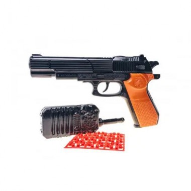 Игрушечный пистолет B60 с пистонами и игрушечной рацией 252GG