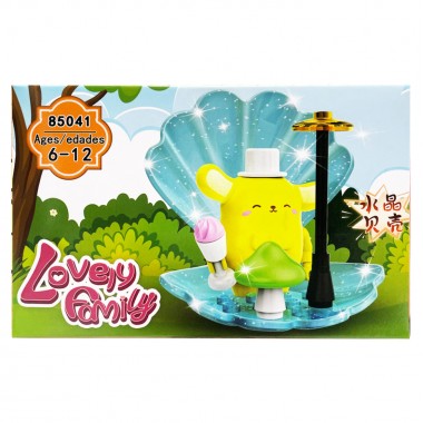 Детский игровой конструктор PomPomPurin 85041-2 пластиковые детали