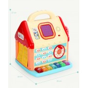 Дитяча розвиваюча гра Будиночок з піаніно KD3602 музичний