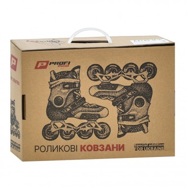 Детские раздвижные ролики A4156-XS-OR, размер 27-30