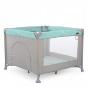 Детский манеж ME 1097 Mint Gray мятный 100 х 100 х 74 см