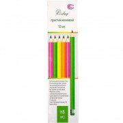 Набор карандашей CR255-12 неоновый 12 штук