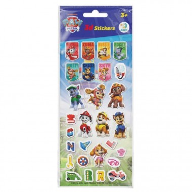 Детский набор 3D-наклеек Это щенячья жизнь 200671, 1 лист