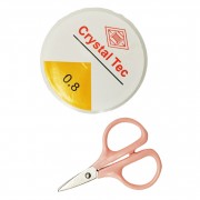 Детский набор бисера для создания украшений 610-34 ножницы, леска в комплекте