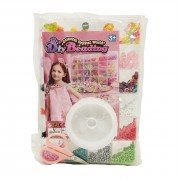 Детский набор бисера для создания украшений 610-34 ножницы, леска в комплекте