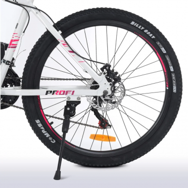 Велосипед OPTIMAL PROF1 G26OPTIMAL A26.5 26 д. Алюм.рама 16,5, SHIMANO 21SP, алюм., DB, CS TZ500, бело-бирюзовый