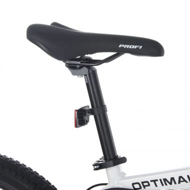 Велосипед OPTIMAL PROF1 G26OPTIMAL A26.5 26 д. Алюм.рама 16,5, SHIMANO 21SP, алюм., DB, CS TZ500, бело-бирюзовый