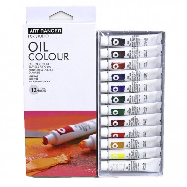 Набор красок Масляных  Art Ranger 12 цветов Oil EO1212C-3  12мл