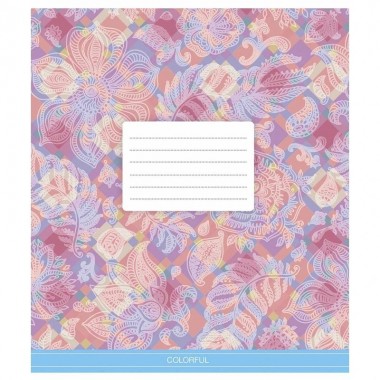 Тетрадь ученическая Сolor mania 018-3386K-1 в клетку, 18 листов