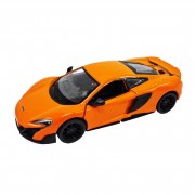 Металева машинка Kinsmart KT5392W інерційна, 12 см Помаранчевий
