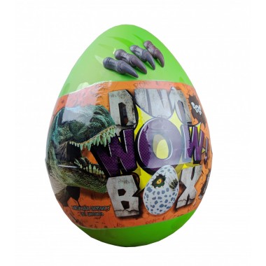 Дитячий набір для творчості в яйці "Dino WOW Box" DWB-01-01U, 20 предметів