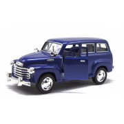 Колекційна іграшкова машинка CHEVROLET SUBURBAN CARRYALL 1950 KT5006W інерційна