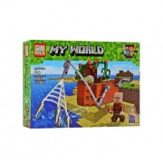Конструктор типа лего Майнкрафт  My World 63059, 113 деталей (63059-2)